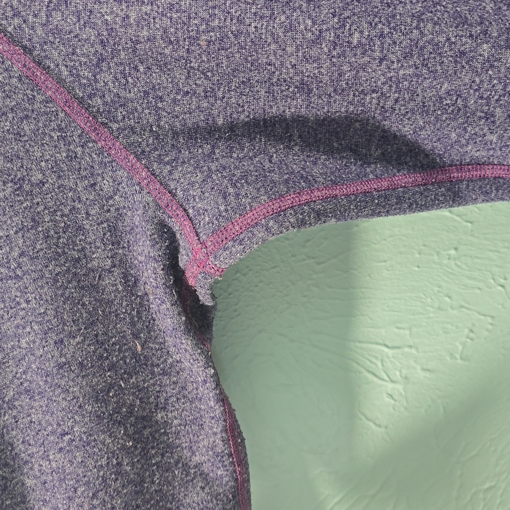 Women's Purple Hoodie Sweater - Picture 3 of 7